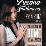 ZUZANA SMATANOVÁ – KONCERT PRELOŽENÝ NA 23.9.2017