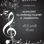 VEČER KLAVÍRNEJ HUDBY A AMBIENTU