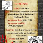 STRAŠIDELNÁ NOC V MÚZEU
