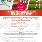 Táľovský triathlon: Ski, golf a bike