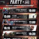 Brezno street party