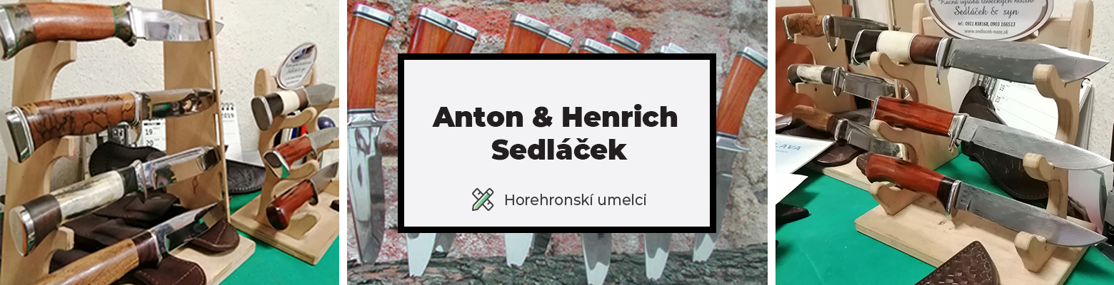 Anton & Henrich Sedláček : Lovecké nože