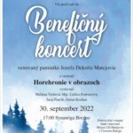 Benefičný koncert venovaný Jozefovi Dekretovi- Matejovie