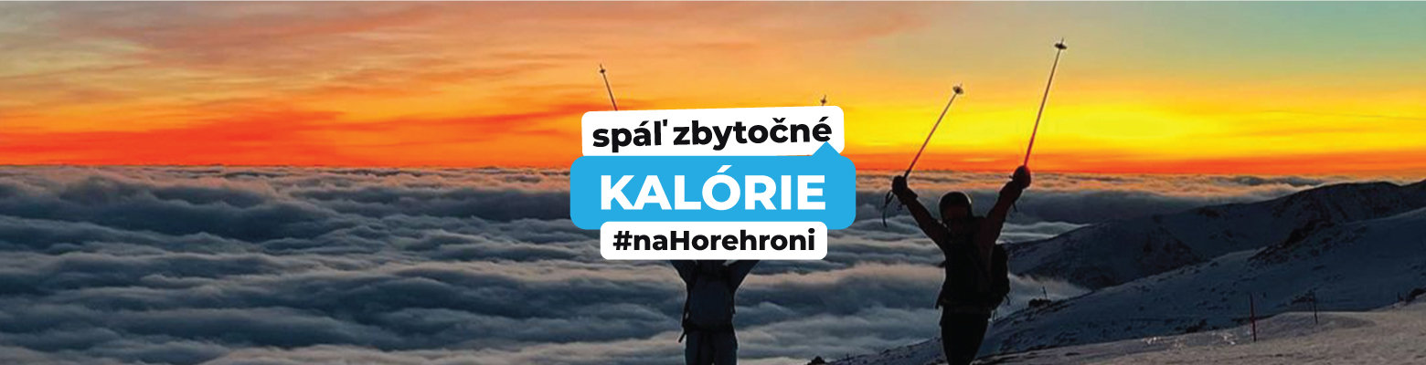 Spáľ zbytočné kalórie #naHorehroni !