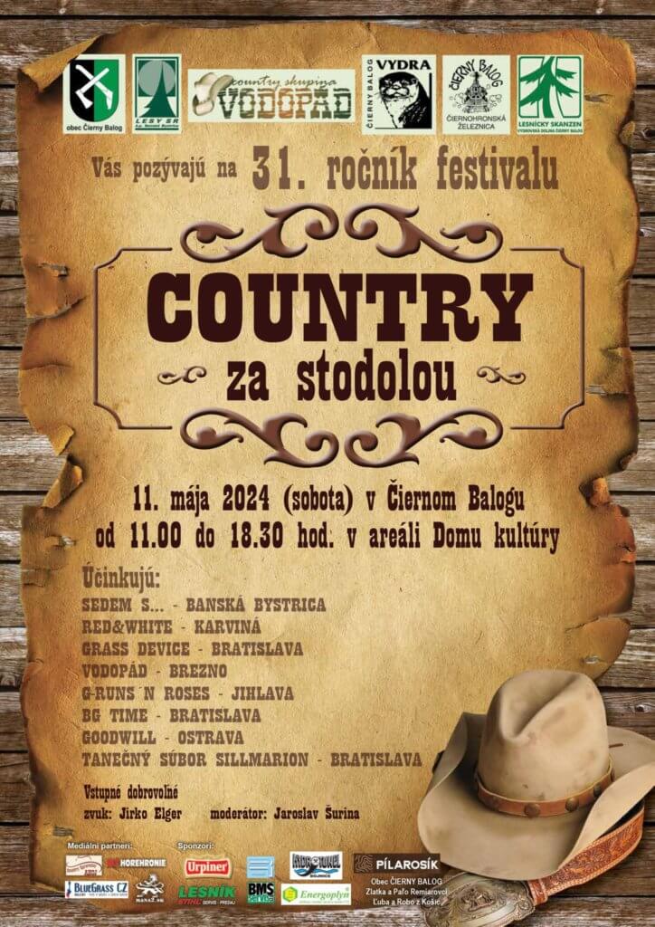 plagát k podujatiu Country za Stodolou