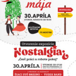 Stavanie mája & Otvorenie Expozície Nostalgia v Brezne