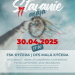 Stavanie mája v Čiernom Balogu